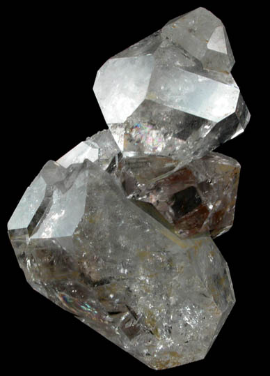 Quartz var. Herkimer Diamond from Middleville, Herkimer County, New York