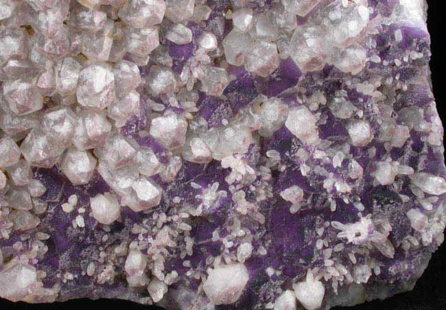 Quartz and Fluorite from Ten Strike Mine, Graham County, Arizona