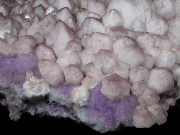 Quartz and Fluorite from Ten Strike Mine, Graham County, Arizona