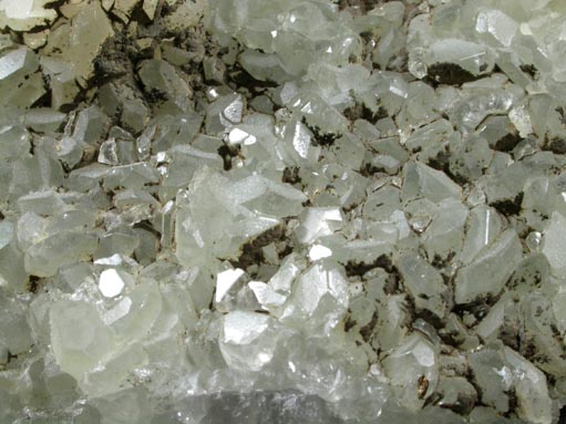 Datolite with Stilpnomelane from Roncari Quarry, East Granby, Hartford County, Connecticut