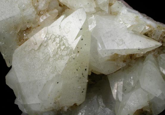 Calcite with Pyrite inclusions from Showalter Quarry, Blue Ball, Lancaster County, Pennsylvania