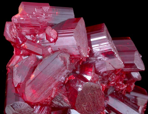 Realgar from Jiepaiyu Mine, Shimen, Hunan, China