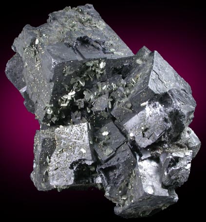 Galena with Sphalerite and Marcasite from Sweetwater Mine, Viburnum Trend, Reynolds County, Missouri