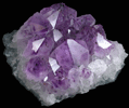 Quartz var. Amethyst with Goethite inclusions from Alto Uruguai, Rio Grande do Sul, Brazil