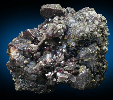 Sphalerite and Chalcopyrite from Baxter Springs, Tri-State District, Cherokee County, Kansas