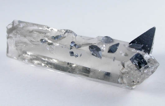 Anatase on Quartz from Matskorhae, Hardangervidda, Ullensvang Statsallmenning, Hordaland, Norway