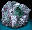 Malachite in Cuprite from Southwest Mine, Bisbee, Warren District, Cochise County, Arizona