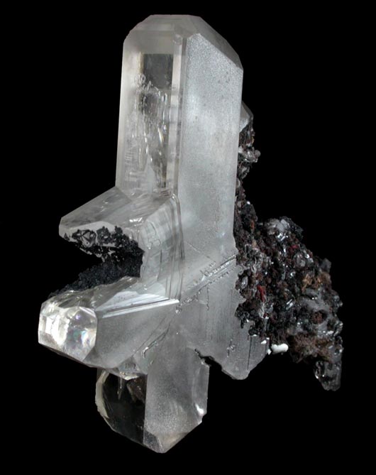 Cerussite (twinned crystals) from Tsumeb Mine, Otavi-Bergland District, Oshikoto, Namibia