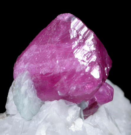 Corundum var. Ruby from Jegdalek, Sorobi, Kapic, Afghanistan