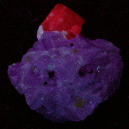 Corundum var. Ruby from Jegdalek, Sorobi, Kapic, Afghanistan