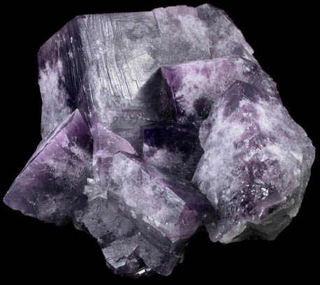 Fluorite (fluorescent) from Victoria Flatt, Greenlaws Mine, Weardale, County Durham, England