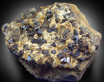 Cassiterite from Schlaggenwald, Bohemia, Czech Republic