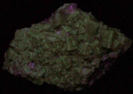 Fluorite (fluorescent) from Great Sleddale, North Yorkshire, England