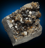 Sphalerite and Barytocalcite from Crackpot Hall Mine, Keld, Swaledale, North Yorkshire, England