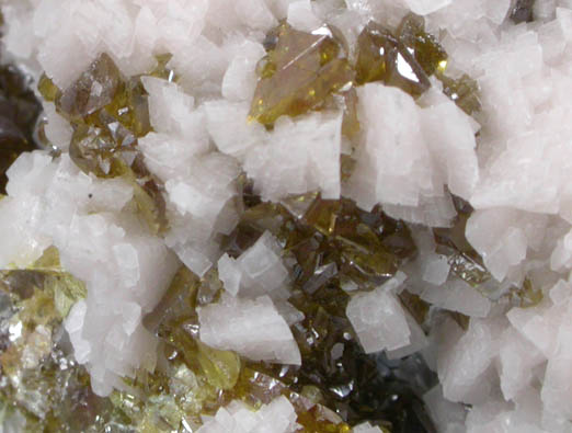 Sphalerite and Dolomite from Galmoy Mine, CW Orebody, Johnstown, County Kilkenny, Ireland