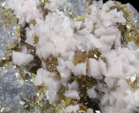 Sphalerite and Dolomite from Galmoy Mine, CW Orebody, Johnstown, County Kilkenny, Ireland