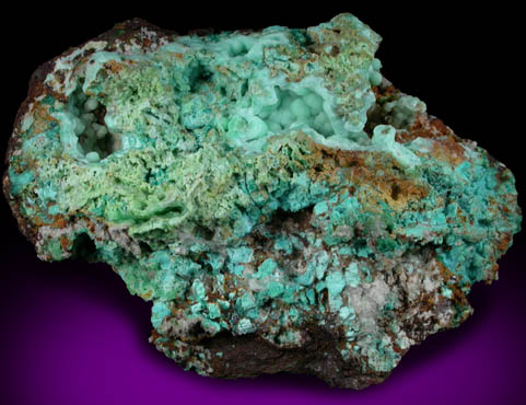 Phosphohedyphane and Chrysocolla from Whytes Cleuch, Wanlockhead, Scotland