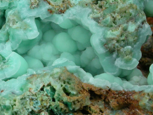 Phosphohedyphane and Chrysocolla from Whytes Cleuch, Wanlockhead, Scotland