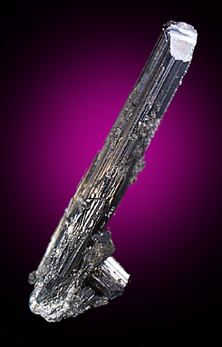 Stibnite from Ichinokawa, Iyo Province, Japan