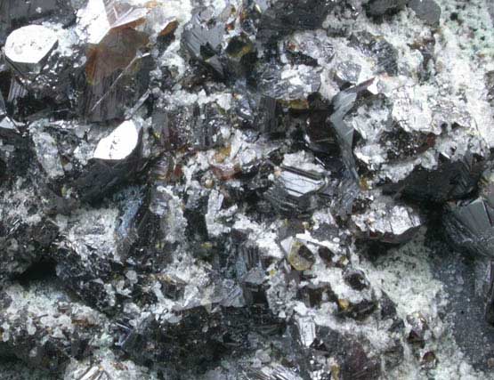 Sphalerite with Quartz from Moll Doyle Mine, Hayes Level, Glendasan, County Wicklow, Ireland