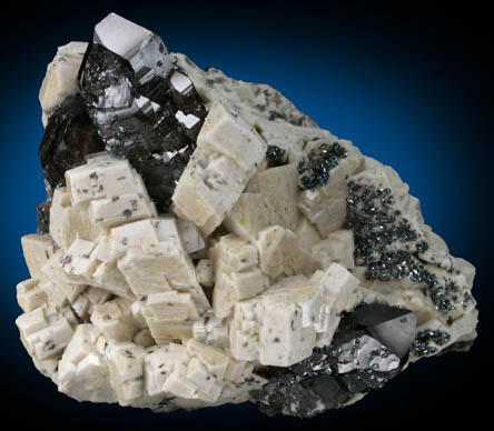 Microcline, Smoky Quartz, Hematite from Slieve Binian, Mourne Mountains, County Down, Northern Ireland