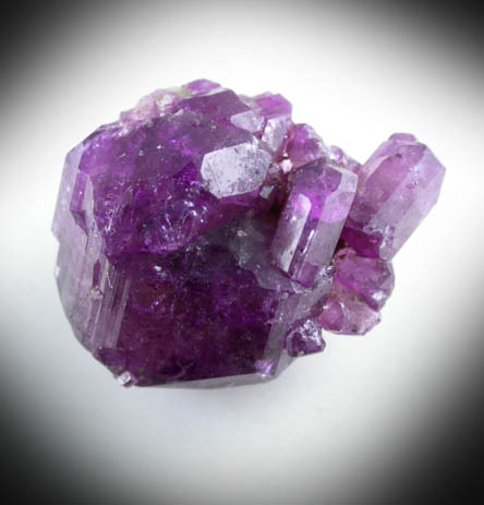 Vesuvianite (deep-purple) from Jeffrey Mine, Asbestos, Qubec, Canada