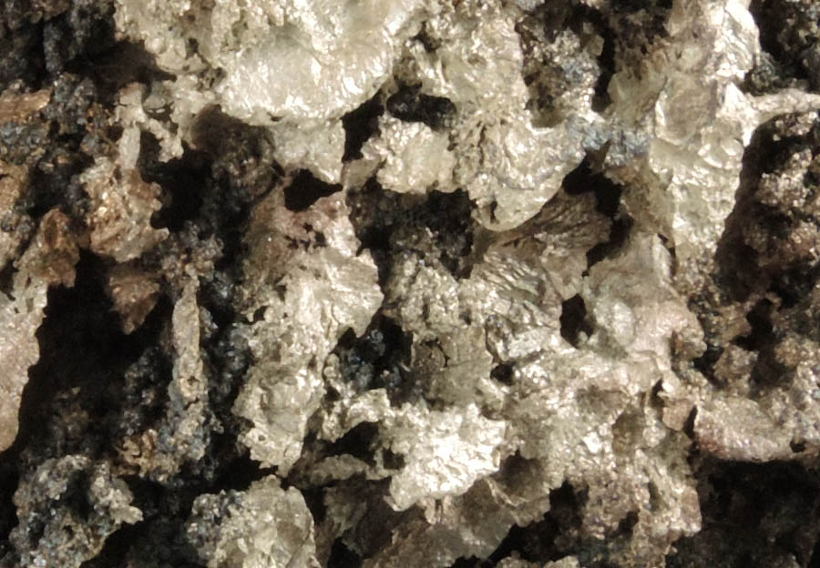 Silver and Skutterudite from Cobalt District, Ontario, Canada