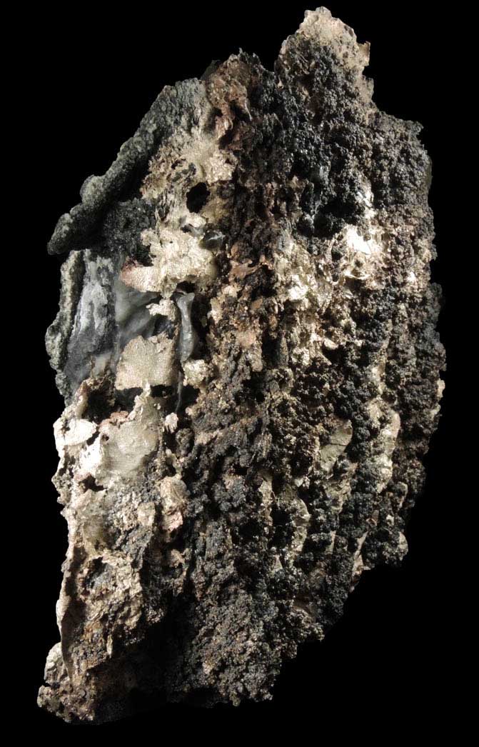 Silver and Skutterudite from Cobalt District, Ontario, Canada