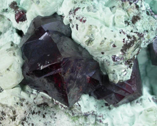 Cuprite and Chrysocolla from Kolwezi Mining District, 240 km WNW of  Lubumbashi, Katanga Copperbelt, Lualaba Province, Democratic Republic of the Congo