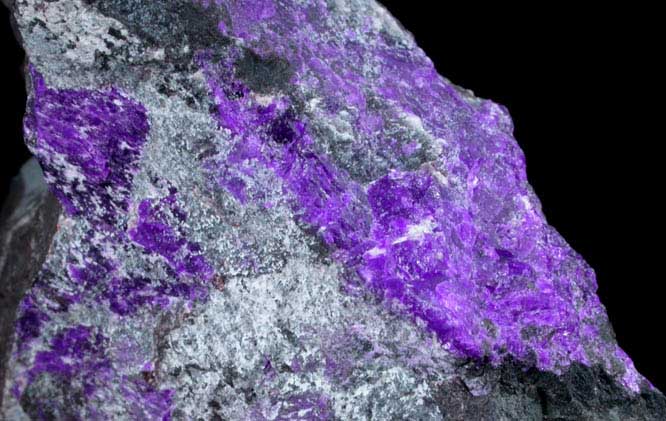 Sugilite from Wessels Mine, Kalahari Manganese Field, Northern Cape Province, South Africa