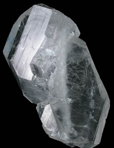 Quartz var. Faden-habit from Dera Ismail Khan District, Waziristan, Pakistan