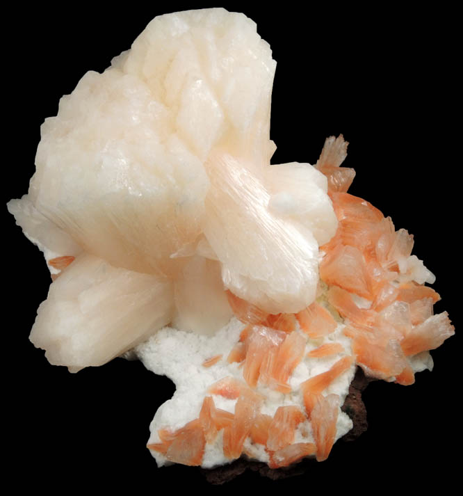 Stilbite, Heulandite, Mordenite from Aurangabad, Maharashtra, India