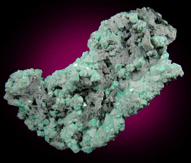 Adamite var. Cuproadamite from Tsumeb Mine, Otavi-Bergland District, Oshikoto, Namibia