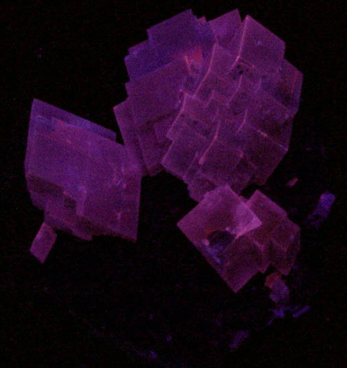 Calcite on Heterogenite from Tsumeb Mine, Otavi-Bergland District, Oshikoto, Namibia