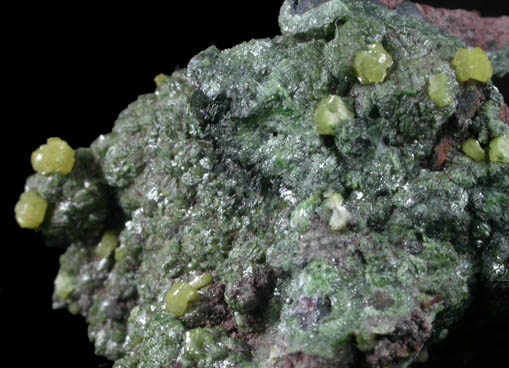 Mimetite and Beta-Duftite from Mount Bonnie Mine, Northern Territory, Australia