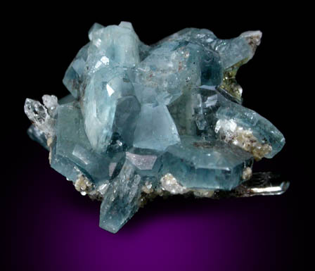 Fluorapatite with Quartz from Parelhas, Rio Grande do Norte, Brazil