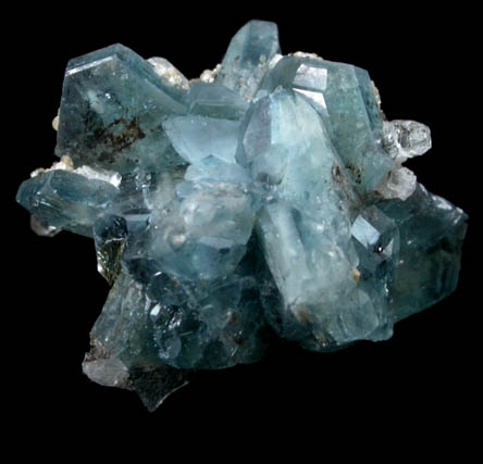 Fluorapatite with Quartz from Parelhas, Rio Grande do Norte, Brazil