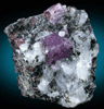 Corundum var. Ruby from Khit Ostrov, Karelia, Russia