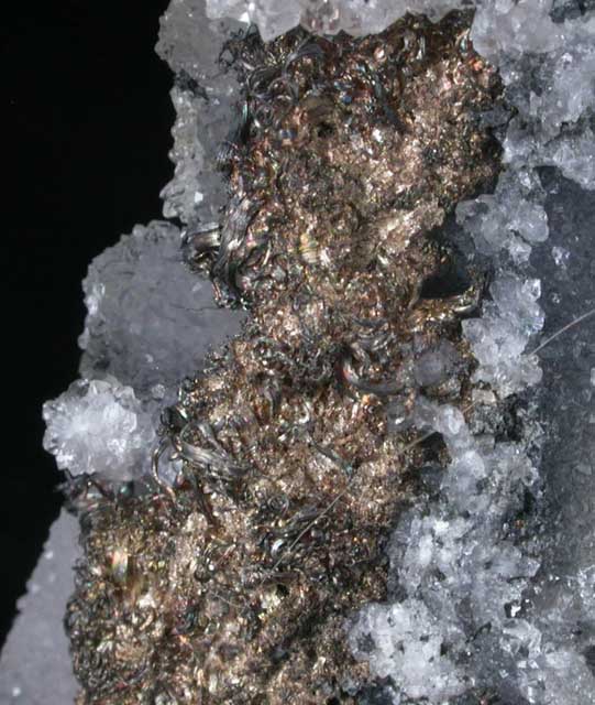 Silver (wire crystals) from Creede District, Creede County, Colorado