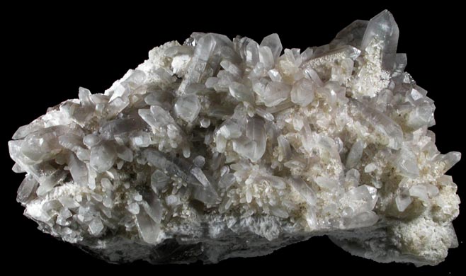 Quartz var. Smoky Quartz from Lord Hill Quarry, Stoneham, Oxford County, Maine