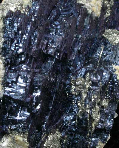 Covellite from Leonard Mine, Butte Mining District, Summit Valley, Silver Bow County, Montana