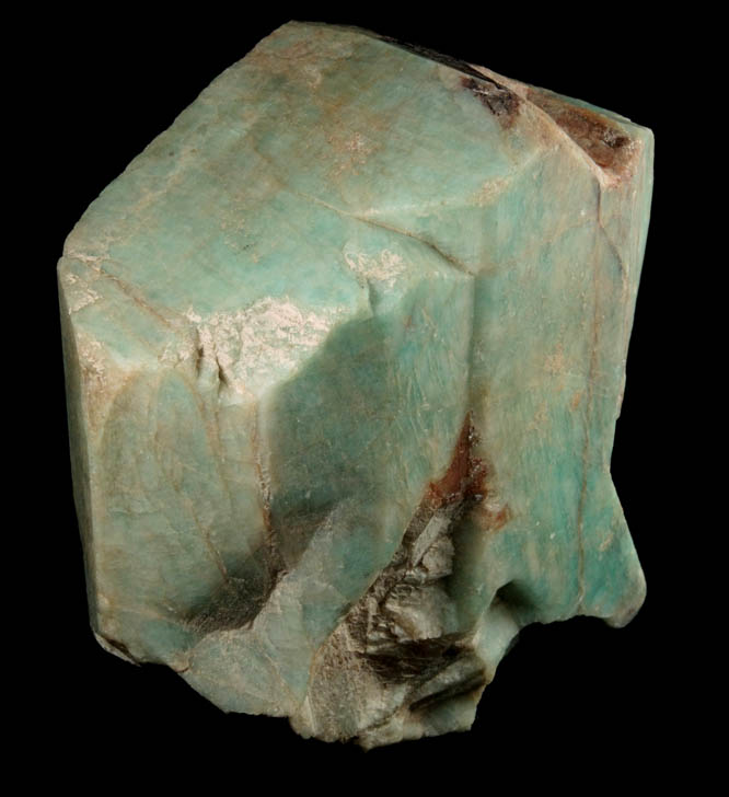 Microcline var. Amazonite from Florissant area, Teller County, Colorado