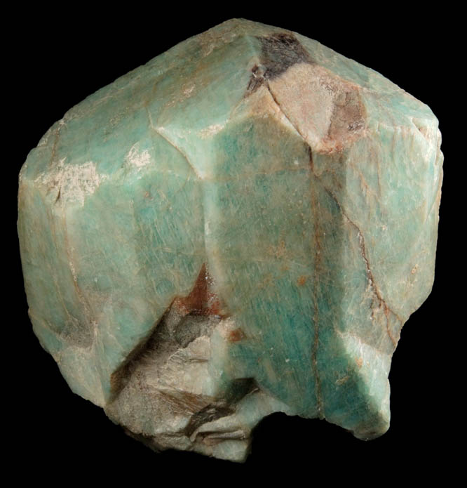 Microcline var. Amazonite from Florissant area, Teller County, Colorado