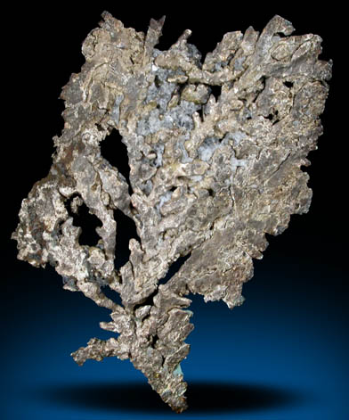 Silver from White Pine Mine, Keweenaw Peninsula Copper District, Ontonagon County, Michigan