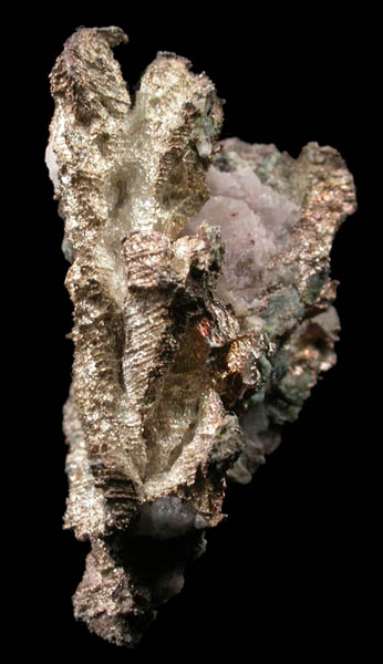 Silver from Caledonia Mine, Keweenaw Peninsula Copper District, Ontonagon County, Michigan