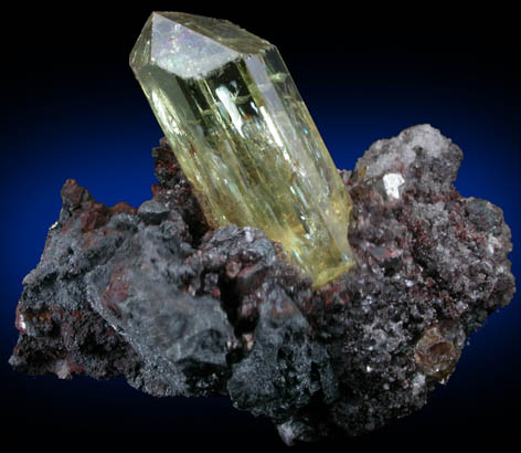 Fluorapatite from Cerro de Mercado, Durango, Mexico