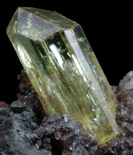 Fluorapatite from Cerro de Mercado, Durango, Mexico