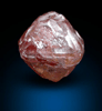 Diamond (1.14 carat fancy orange-brown octahedral crystal) from Letlhakane Mine, south of the Makgadikgadi Pans, Botswana