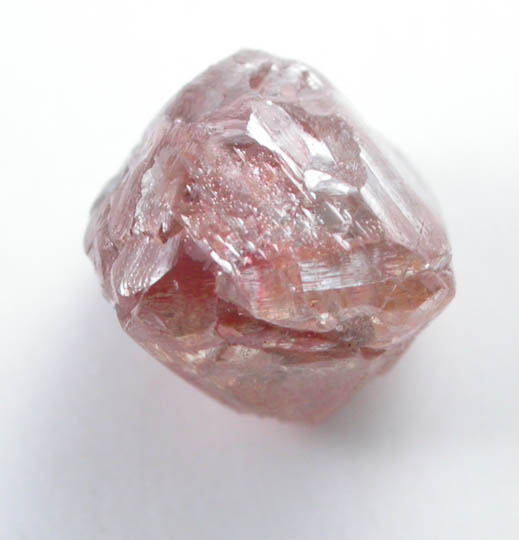 Diamond (1.14 carat fancy orange-brown octahedral crystal) from Letlhakane Mine, south of the Makgadikgadi Pans, Botswana