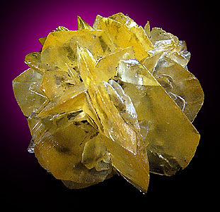 Gypsum var. Selenite from Manitoba Headway, Manitoba, Canada